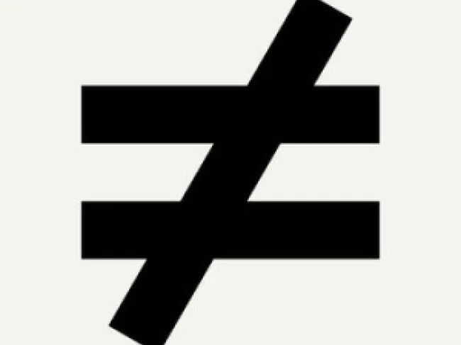 not-equals-sign